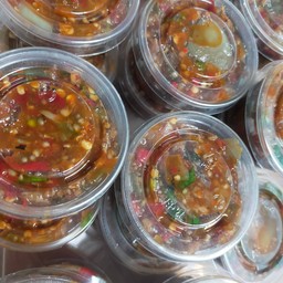 น้ำพริกมะเขืค กระปุก