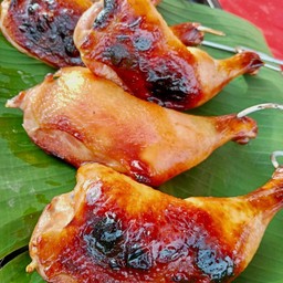 เซตน่องไก่+ตำปูปลาร้า+ข้าวเหนียว