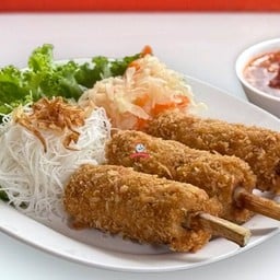 กุ้งพันอ้อย 3 ไม้