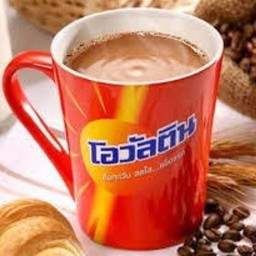 โอวัลตินนมสด ร้อน