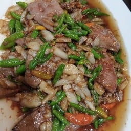 ตับผัดพริกขี้หนู