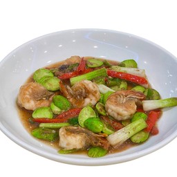 ผัดสะตอกุ้ง