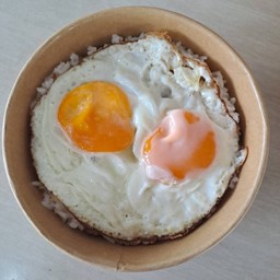 ข้าวไข่ดาว 2 ฟอง