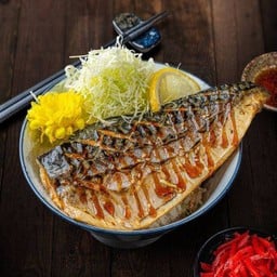 (69) ข้าวหน้าปลาซาบะย่างเทอริยากิ