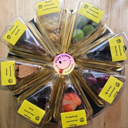 ชีสเค้กหน้าไหม้ แบบ3เหลี่ยม