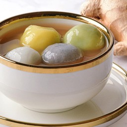 บัวลอยงาดำน้ำขิง ร้อน