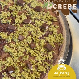 เครป ช็อคโกแลตดูไบ (นูเทลล่า,เส้นคูนาฟ้า,คิทแคท)