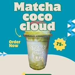 Matcha coconut cloud