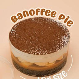 บานอฟฟี่ คาราเมล 1/2 ปอนด์ เค้กวันเกิด