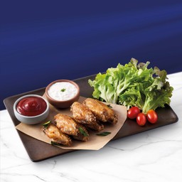 ปีกไก่ทอดกระเทียม