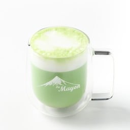 ชาเขียวนมสด ร้อน