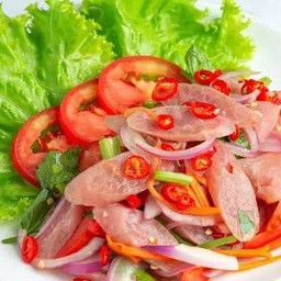 ยำแหนมสด