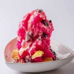 ปังเย็นน้ำเเดงถั่วเเดง