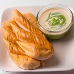 ซอฟท์โรลนมสด เเยกจิ้ม สังขยาใบเตย