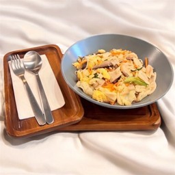 หมี่ซั่วผัดไก่