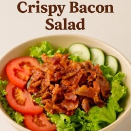 Salad thịt xông khói giòn |Crispy Bacon Salad