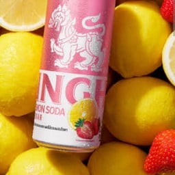 pink lemon soda