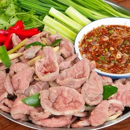 ลวกจิ้มเนื้อ