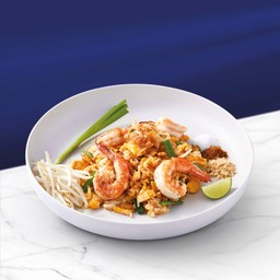 ผัดไทยกุ้งสด
