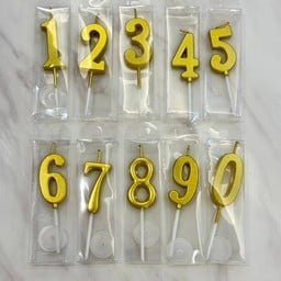 เทียนแบบตัวเลข