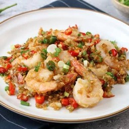 กุ้งคั่วพริกเกลือ
