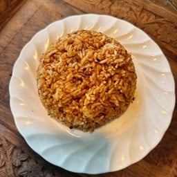 ข้าวคลุกน้ำพริกปลาร้าผัด (ไม่มีผักและเครื่องเคียง)