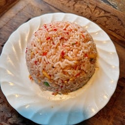 ข้าวคลุกน้ำพริกกะปิ (ไม่มีผักและเครื่องเคียง)