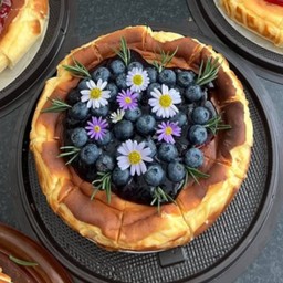 ชีสเค้กหน้าไหม้ บลูเบอรี่ 1 ปอนด์