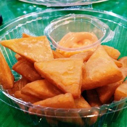 ข้าวแรมฟืนทอดจิ้มชีส