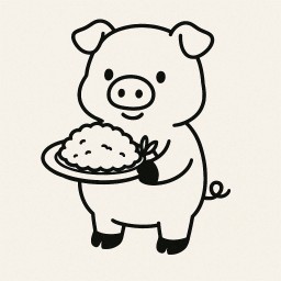ซอสกระเทียม-หมูกรอบ