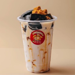 นมสดเฉาก๊วย (แยกน้ำแข็ง)