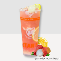 ชาลิ้นจี่เลม่อน Lychee lemon Tea