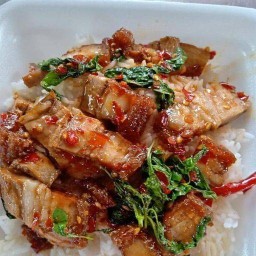 ตามสั่ง ข้าวราดแกง  สูตรยายแต้ว