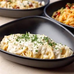 Cream Sauce & Parmesan Cheese
