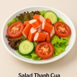 Surimi (Crab Stick) Salad | Saladthanh cua |สลัดปูอัด