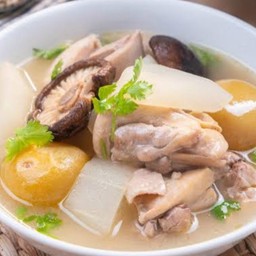 ไก่ต้มฟักมะนาวดอง