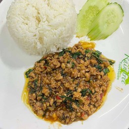 ข้าวกระเพราหมูสับ