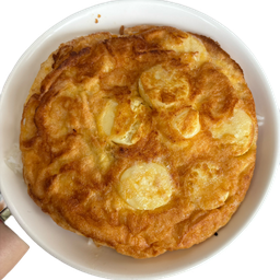 ข้าวไข่เจียวเต้าหู้ไข่ (ทอดน้ำมันน้อย)