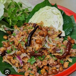 ยำแหนมคลุก ปลาทู