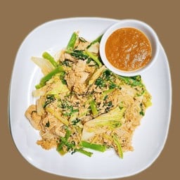 สุกี้แห้งไก่ใจฟู(หน้าร้านได้ 40บาท)