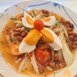 ตำไทยไข่เค็ม