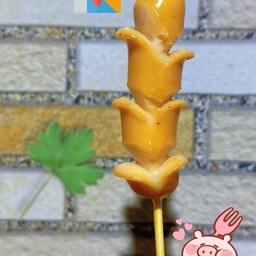 ไส้กรอกไก่รมควันหนังกรอบ