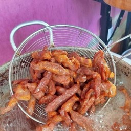 หมูแดดเดียวทอด