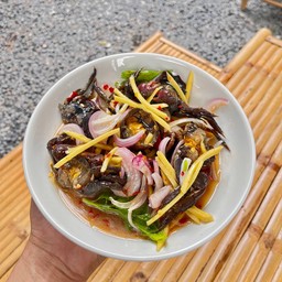 ยำมะม่วงปูจืด