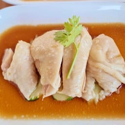 ข้าวมันไก่สิงคโปร์(น้ำราดสูตรทางร้าน)