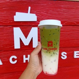 ชาเขียวนมสดสตอเบอรี่