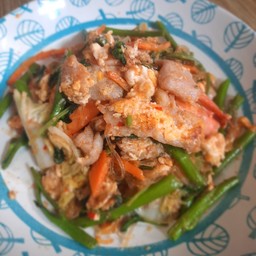 สุกี้แห้งทะเล