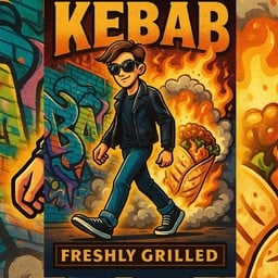 เคบับ KEBAB FRESHLY GRILLED