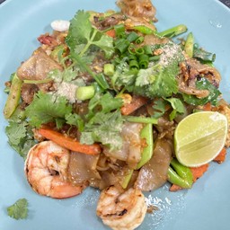 ผัดซีอิ๊วกุ้ง