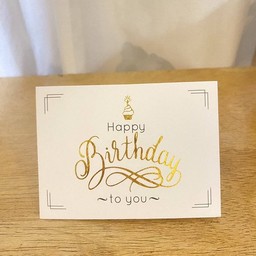 Happy birthday  แฮปปี้เบิร์ดเดย์ทูยูคัพเค้กเล็ก